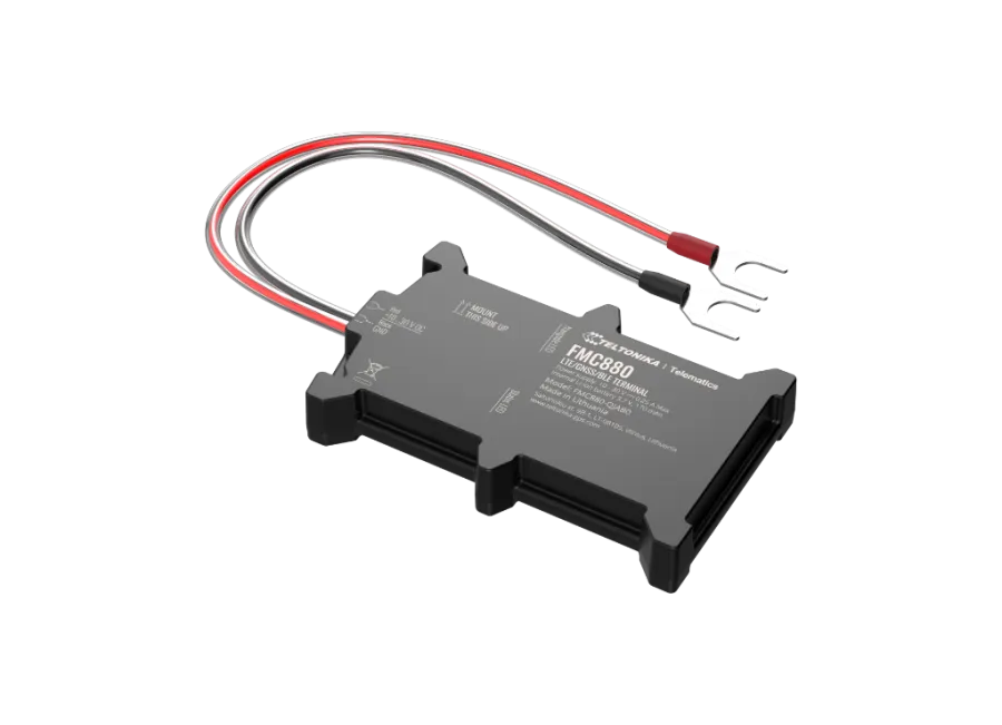 Teltonika FMC880-E 4G LTE voertuig GPS-tracker – Bescherming met montage in de motorruimte