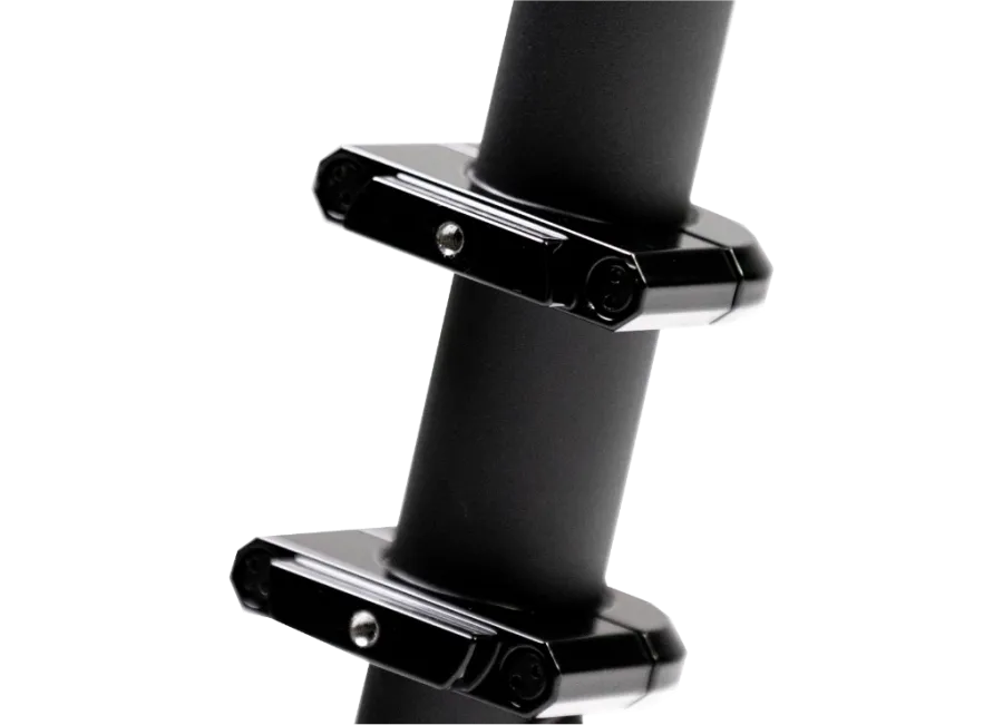 Flexcom FR6866 veiligheidsklem – Robuuste aluminium houder for Segway en Xiaomi scooters